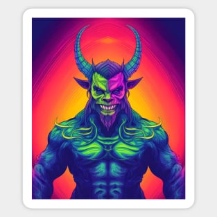 Pride Month Demon Sticker